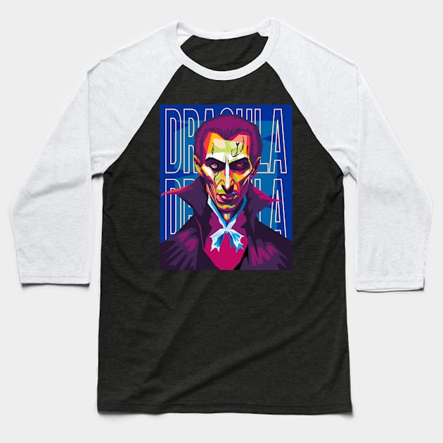 vamp wpap Baseball T-Shirt by cool pop art house